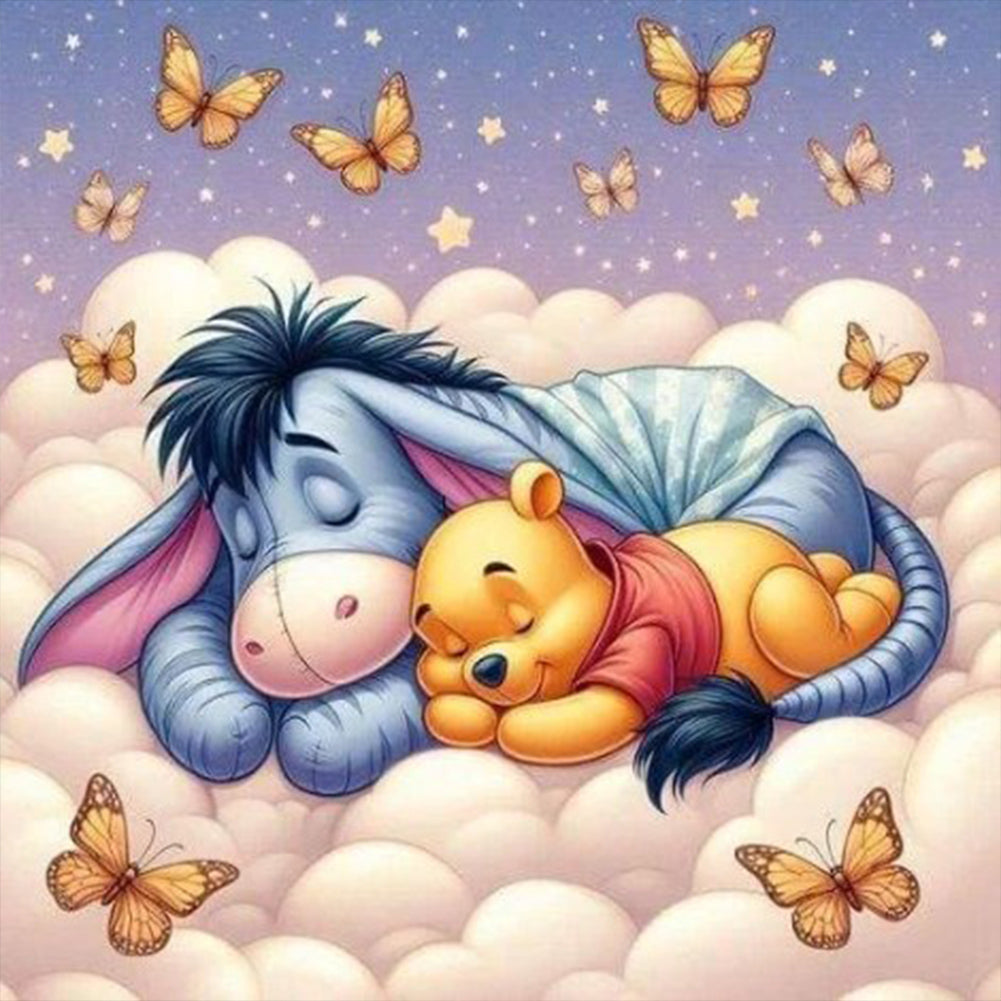 Diamond Painting - Full Round - Winnie the Pooh (30*30CM)