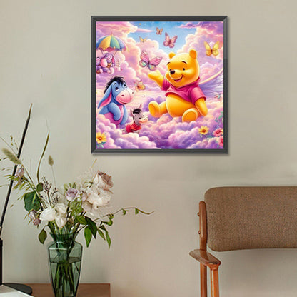 Diamond Painting - Full Round - Winnie the Pooh (30*30CM)