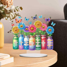 Load image into Gallery viewer, Special Shape Desktop Diamond Art Kits Crucifixion Faith Art for Adults Beginner
