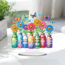 Load image into Gallery viewer, Special Shape Desktop Diamond Art Kits Crucifixion Faith Art for Adults Beginner
