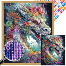 Load image into Gallery viewer, AB Diamond Painting - Full Square - Leaf dragon (40*50CM)
