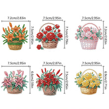 Load image into Gallery viewer, 6 Pcs Gemstone Owl Moon Diamond Painting Fridge Magnetic Stickers for DIY Crafts
