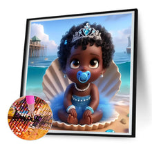 Load image into Gallery viewer, Diamond Painting - Full Round - black girl (30*30CM)
