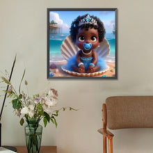 Load image into Gallery viewer, Diamond Painting - Full Round - black girl (30*30CM)
