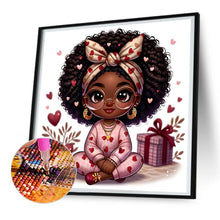 Load image into Gallery viewer, Diamond Painting - Full Round - black girl (30*30CM)
