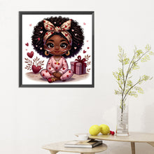 Load image into Gallery viewer, Diamond Painting - Full Round - black girl (30*30CM)
