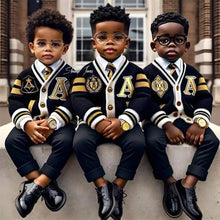 Load image into Gallery viewer, Diamond Painting - Full Round - black kid (40*40CM)

