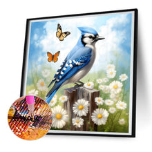 Load image into Gallery viewer, Diamond Painting - Full Round - bluebird (30*30CM)
