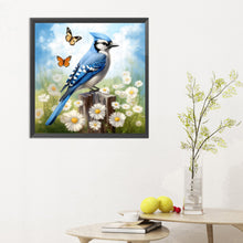 Load image into Gallery viewer, Diamond Painting - Full Round - bluebird (30*30CM)
