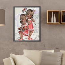 Load image into Gallery viewer, Diamond Painting - Full Round - 3D twin types boy and girl (30*40CM)
