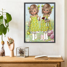 Load image into Gallery viewer, Diamond Painting - Full Round - 3D twin types boy and girl (30*40CM)
