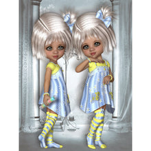 Load image into Gallery viewer, Diamond Painting - Full Round - 3D twin types boy and girl (30*40CM)
