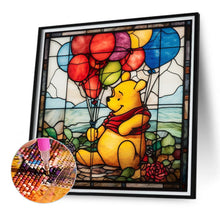 Load image into Gallery viewer, Diamond Painting - Full Round - Glass Art-Winnie the Pooh (40*40CM)
