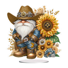 Load image into Gallery viewer, Special Shape Single-Side Gnome Cowboy Kid Diamond Art Tabletop Decor Home Decor
