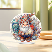 Load image into Gallery viewer, Rooster Gnome Special Shape Diamond Painting Desktop Decorations for Home Decor
