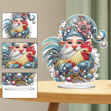 Load image into Gallery viewer, Rooster Gnome Special Shape Diamond Painting Desktop Decorations for Home Decor
