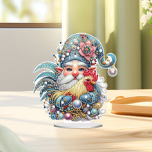 Load image into Gallery viewer, Rooster Gnome Special Shape Diamond Painting Desktop Decorations for Home Decor
