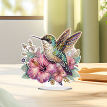 Load image into Gallery viewer, Special Shape Hummingbird Desktop Diamond Art Kit Craft for Home Office Decor
