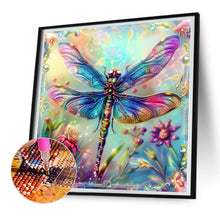 Load image into Gallery viewer, Diamond Painting - Full Round - garden dragonfly (30*30CM)
