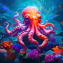 Load image into Gallery viewer, Diamond Painting - Full Round - Deep sea octopus (30*30CM)
