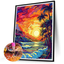 Load image into Gallery viewer, Diamond Painting - Full Round - vacation beach (30*40CM)
