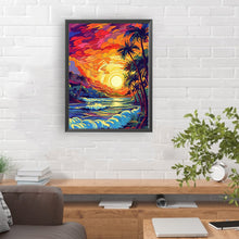 Load image into Gallery viewer, Diamond Painting - Full Round - vacation beach (30*40CM)
