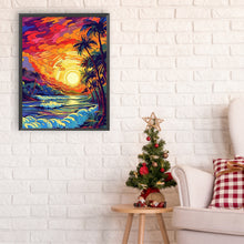 Load image into Gallery viewer, Diamond Painting - Full Round - vacation beach (30*40CM)

