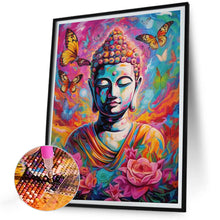 Load image into Gallery viewer, Diamond Painting - Full Round - watercolor buddha statue (30*40CM)
