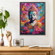 Load image into Gallery viewer, Diamond Painting - Full Round - watercolor buddha statue (30*40CM)
