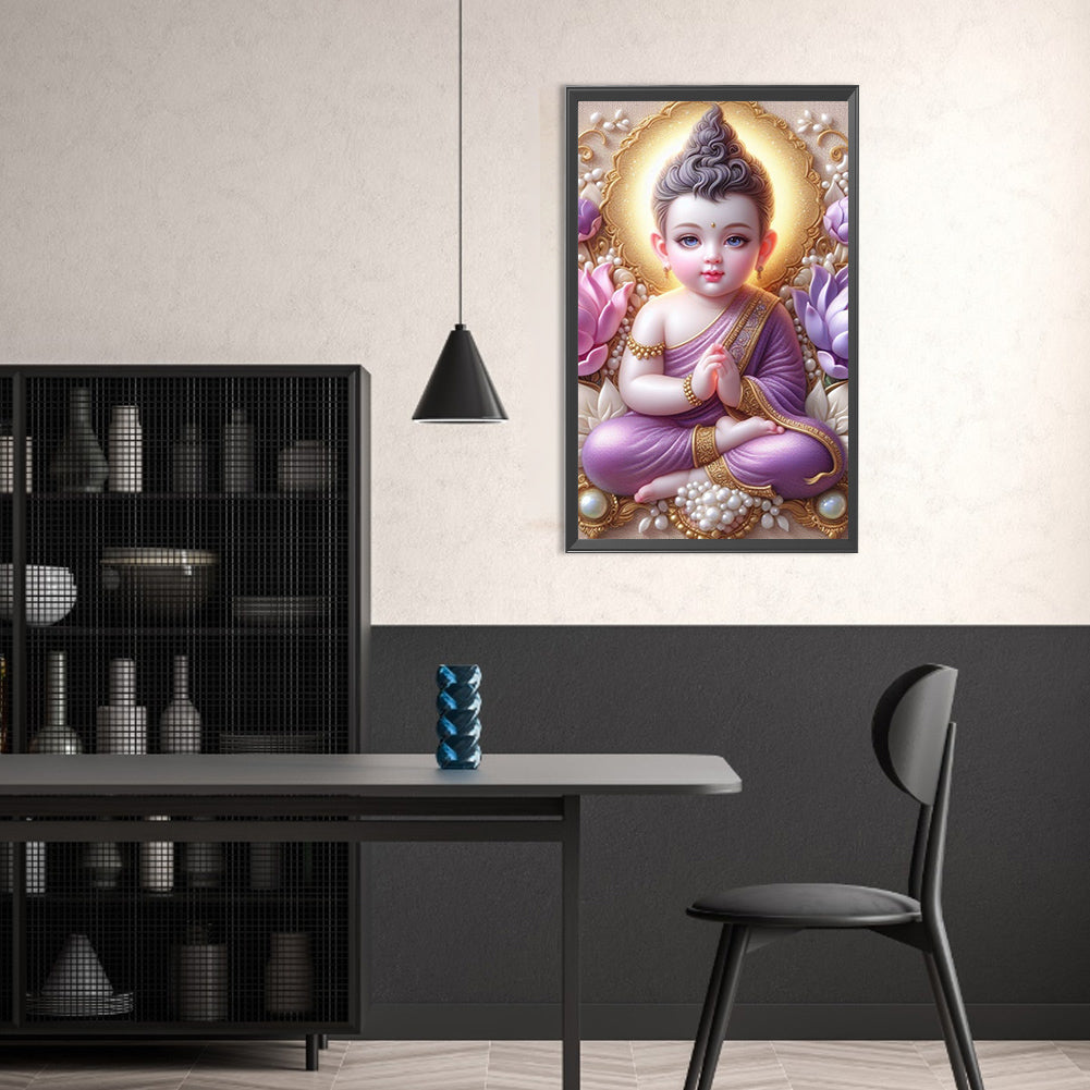 Diamond Painting - Full Round - Buddha art (30*50CM)