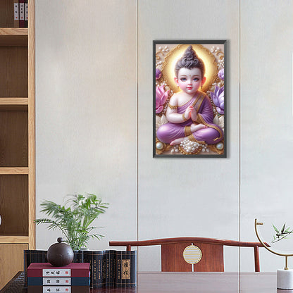 Diamond Painting - Full Round - Buddha art (30*50CM)