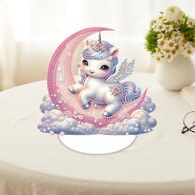 Load image into Gallery viewer, Special Shape Unicorn Desktop Diamond Art Kits Handmade Bedroom Table Decoration
