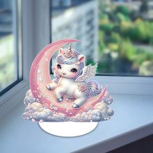 Load image into Gallery viewer, Special Shape Unicorn Desktop Diamond Art Kits Handmade Bedroom Table Decoration
