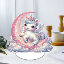 Load image into Gallery viewer, Special Shape Unicorn Desktop Diamond Art Kits Handmade Bedroom Table Decoration
