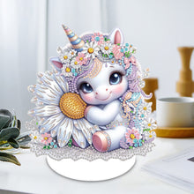 Load image into Gallery viewer, Special Shape Unicorn Desktop Diamond Art Kits Handmade Bedroom Table Decoration

