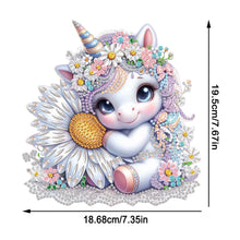 Load image into Gallery viewer, Special Shape Unicorn Desktop Diamond Art Kits Handmade Bedroom Table Decoration

