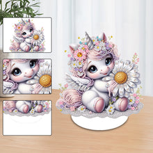 Load image into Gallery viewer, Special Shape Unicorn Desktop Diamond Art Kits Handmade Bedroom Table Decoration
