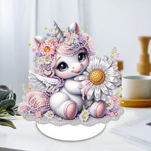 Load image into Gallery viewer, Special Shape Unicorn Desktop Diamond Art Kits Handmade Bedroom Table Decoration
