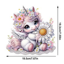 Load image into Gallery viewer, Special Shape Unicorn Desktop Diamond Art Kits Handmade Bedroom Table Decoration
