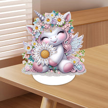 Load image into Gallery viewer, Special Shape Unicorn Desktop Diamond Art Kits Handmade Bedroom Table Decoration
