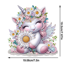 Load image into Gallery viewer, Special Shape Unicorn Desktop Diamond Art Kits Handmade Bedroom Table Decoration
