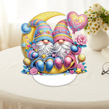 Load image into Gallery viewer, Single-Side Handmade Special Shape Gnome Desktop Diamond Art Kits for Home Decor

