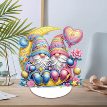 Load image into Gallery viewer, Single-Side Handmade Special Shape Gnome Desktop Diamond Art Kits for Home Decor
