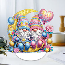 Load image into Gallery viewer, Single-Side Handmade Special Shape Gnome Desktop Diamond Art Kits for Home Decor
