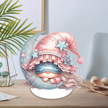 Load image into Gallery viewer, Single-Side Handmade Special Shape Gnome Desktop Diamond Art Kits for Home Decor
