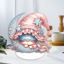 Load image into Gallery viewer, Single-Side Handmade Special Shape Gnome Desktop Diamond Art Kits for Home Decor
