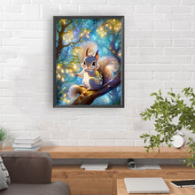 Load image into Gallery viewer, Diamond Painting - Full Round - Little squirrel on the tree (30*40CM)
