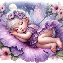 Load image into Gallery viewer, Diamond Painting - Full Round - flower elf girl (30*30CM)
