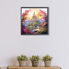 Load image into Gallery viewer, AB Diamond Painting - Full Round - castle scenery (40*40CM)
