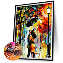 Load image into Gallery viewer, Diamond Painting - Full Round - Lovers&#39; Dance in the Rain (30*40CM)

